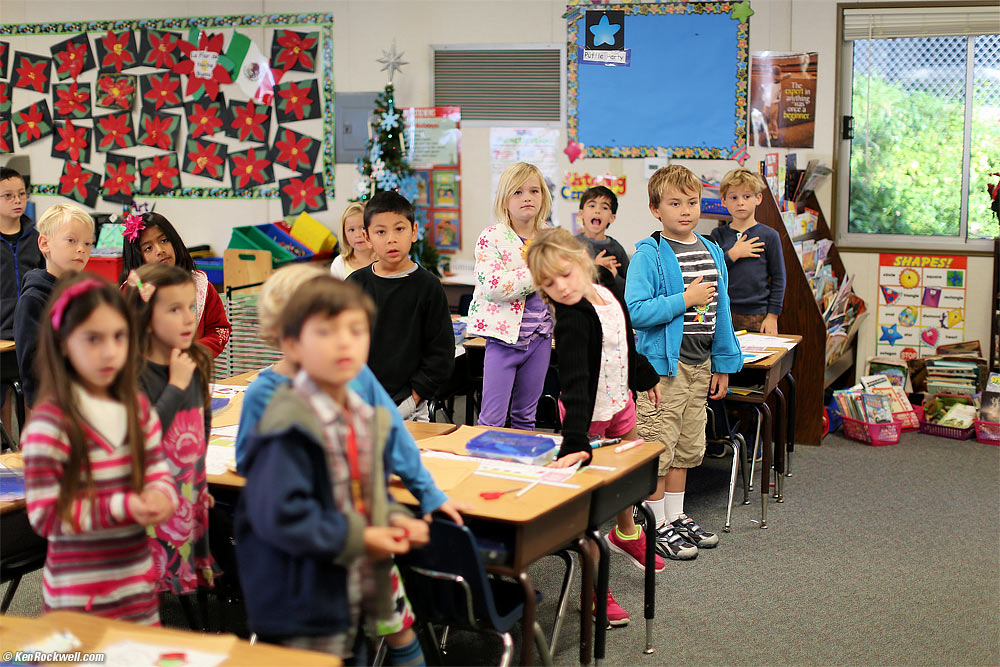 Ryan says the Pledge of Allegiance