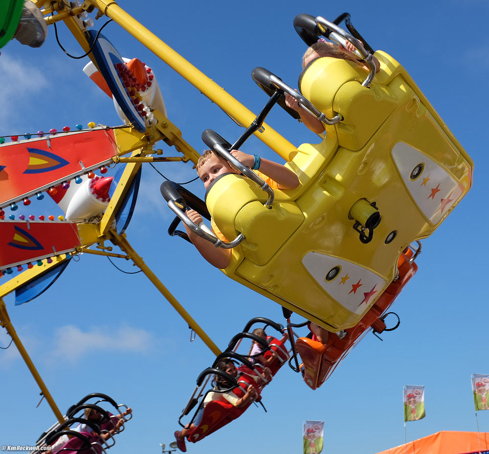 Ryan flies at the county fair