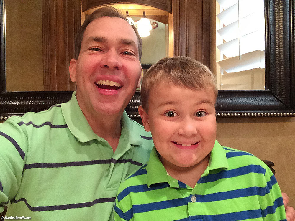 Ryan and Dad match as usual