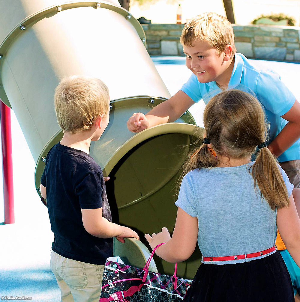 Ryan at the Dinosaur Park. 