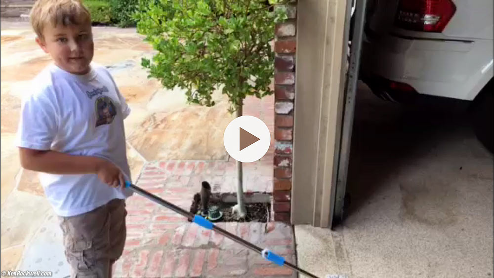 LIVE VIDEOS: Ryan shoots his Nerf Gun