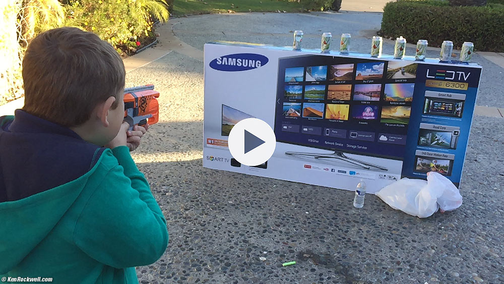 Ryan practices shooting before school