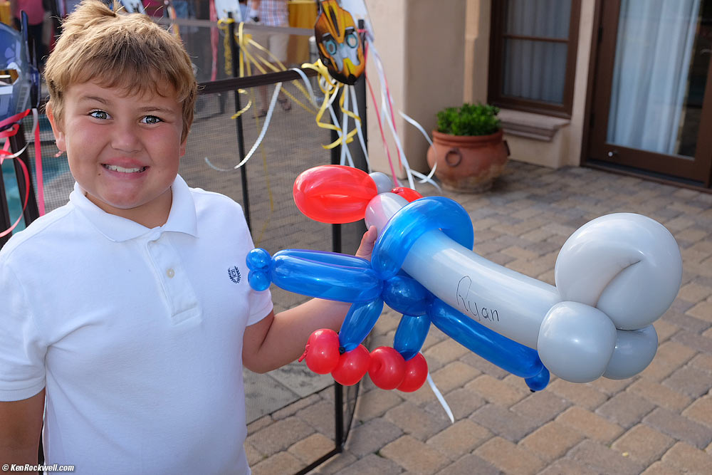 Ryan has a funny face