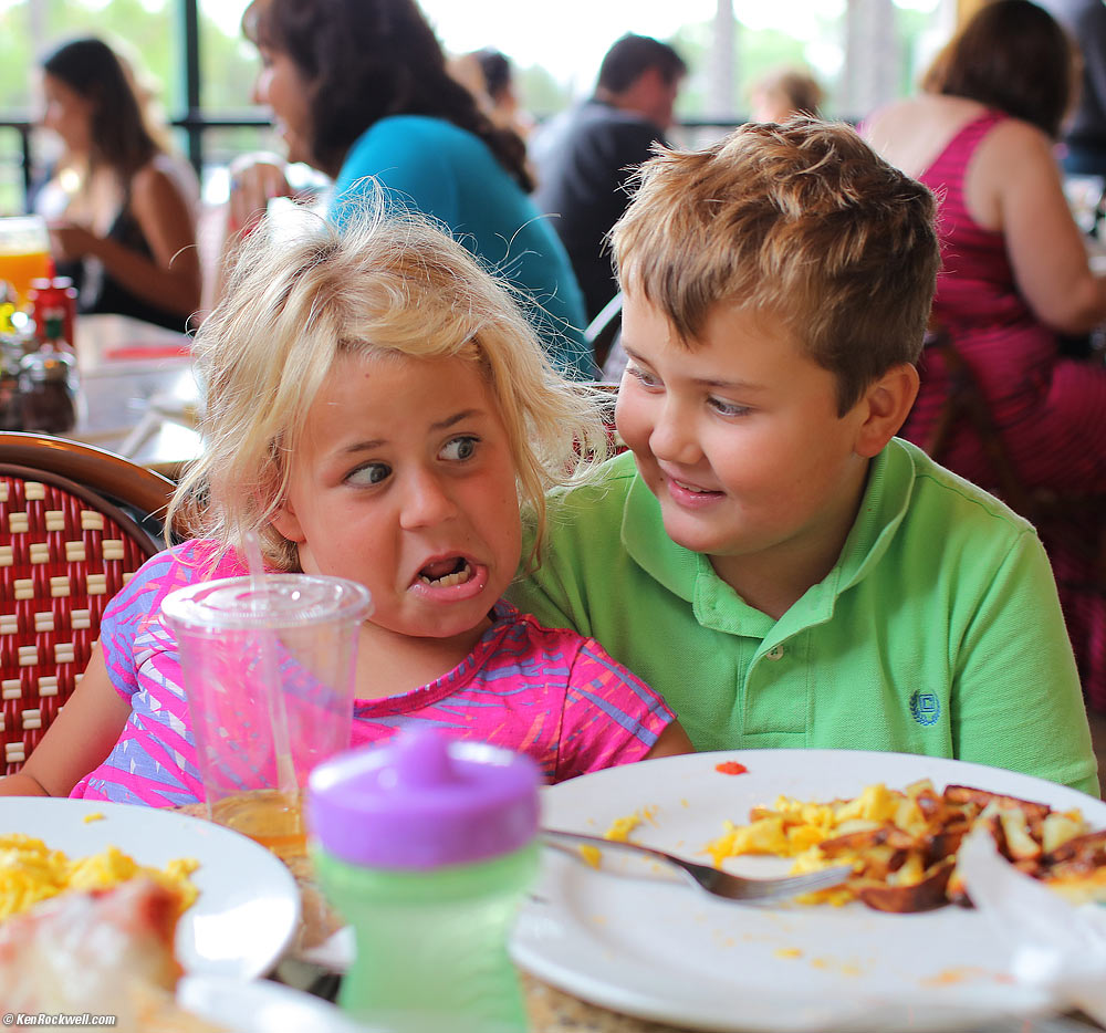 Katie and Ryan fooling around