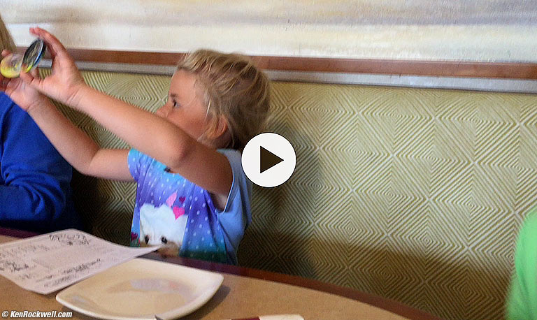 Ryan and Katie are ecstatic at the end of the last day of school at Leucadia Pizzaria