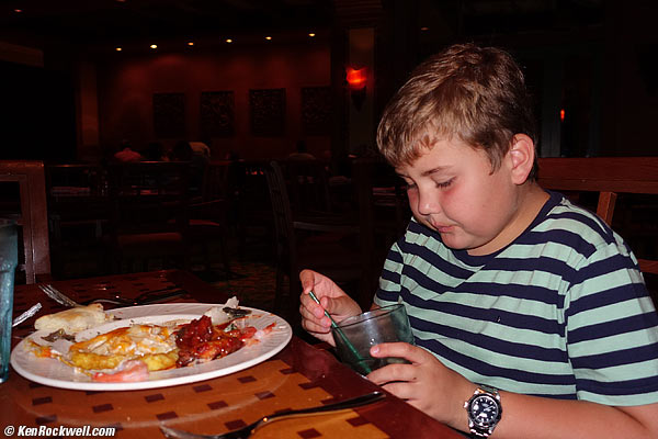 Ryan at dinner, 15 July 2015.