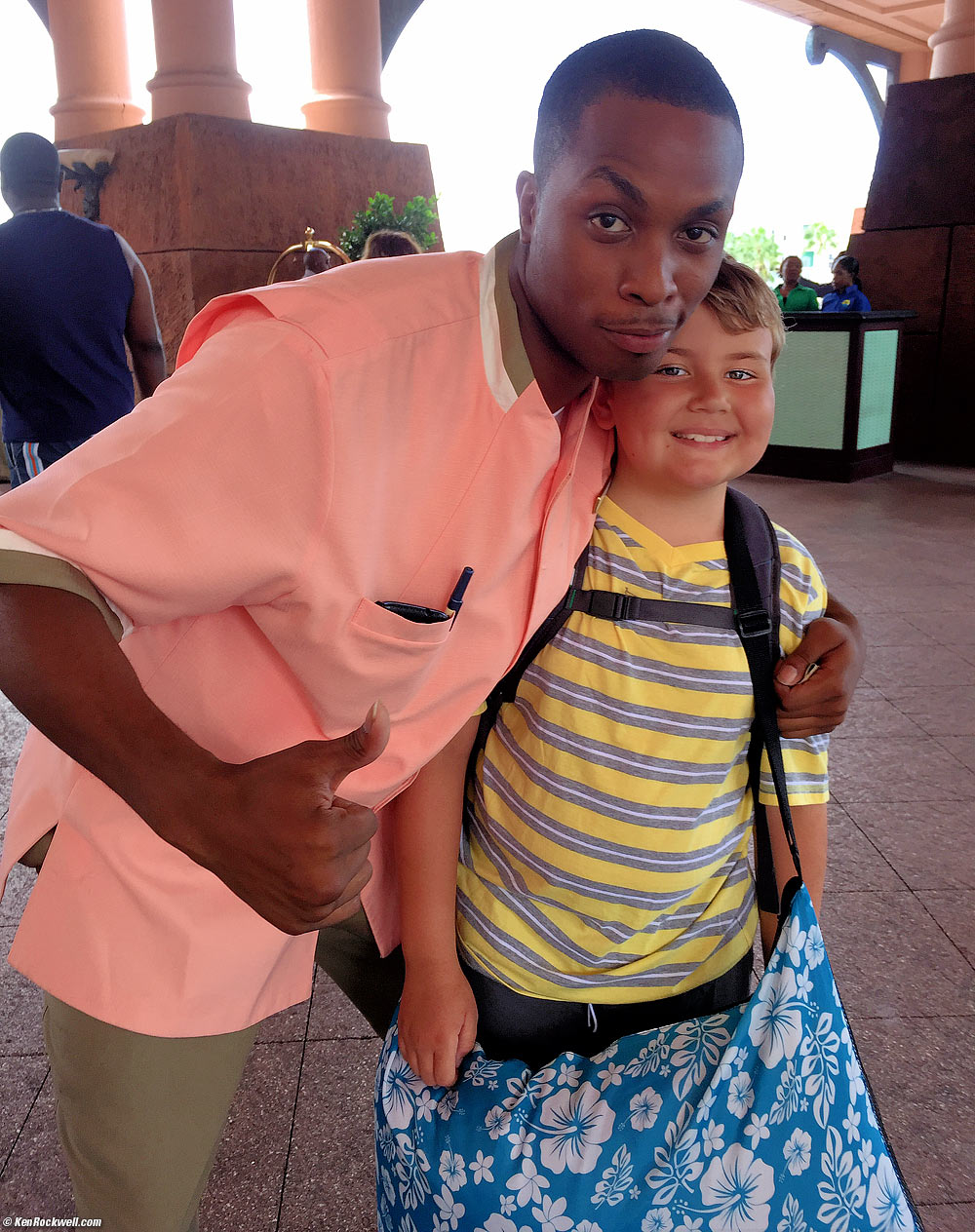 Ryan and Donnie the bellman