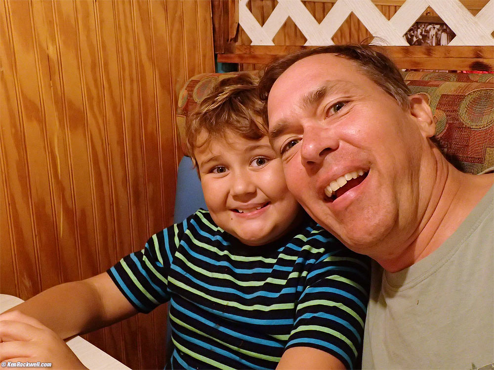 Ryan and Dad at La Especial Norte