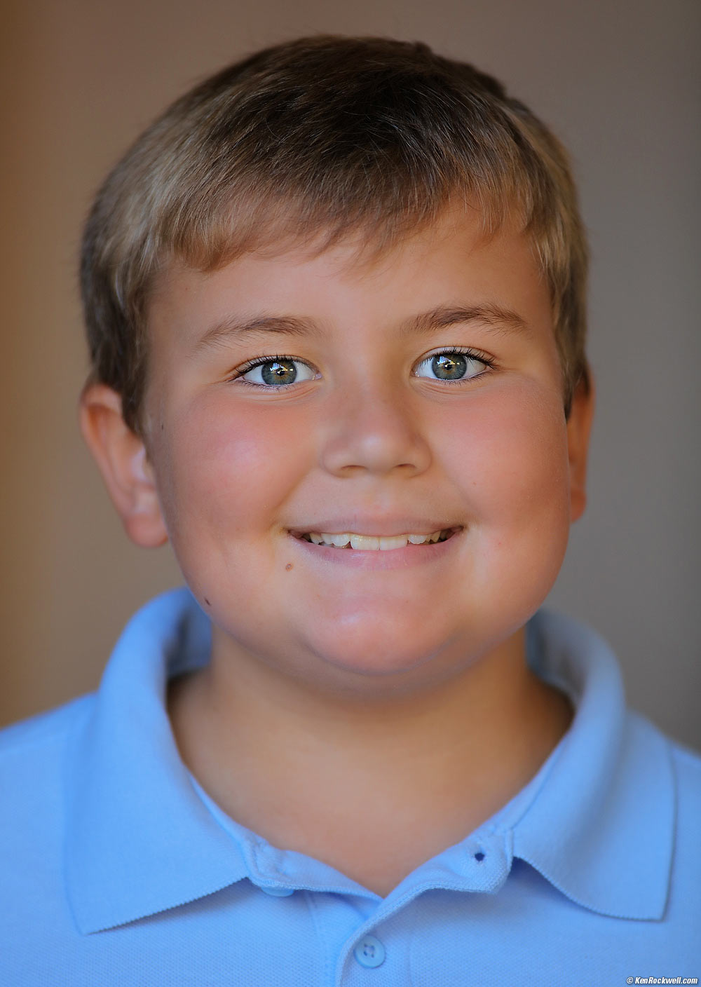 Ryan Headshot, on his way to school