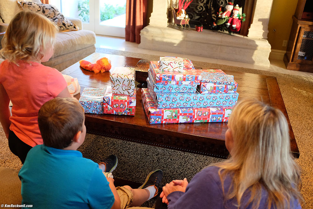 Katie and Ryan check out Ryan's pile