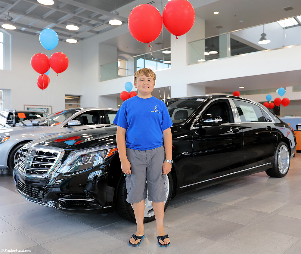 Ryan and the Maybach