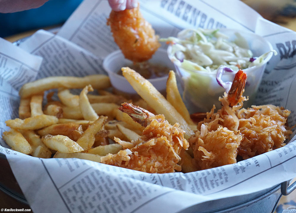 Coconut shrimp, Bubba Gump Shrimp, Lahaina