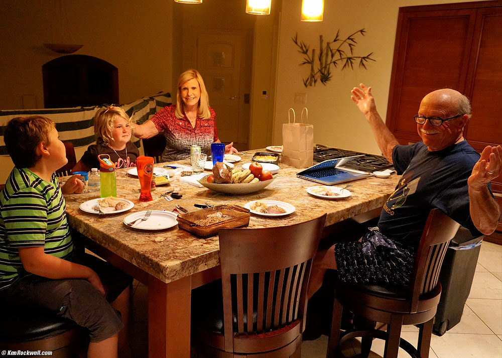 Pops baked Mahi Mahi for us