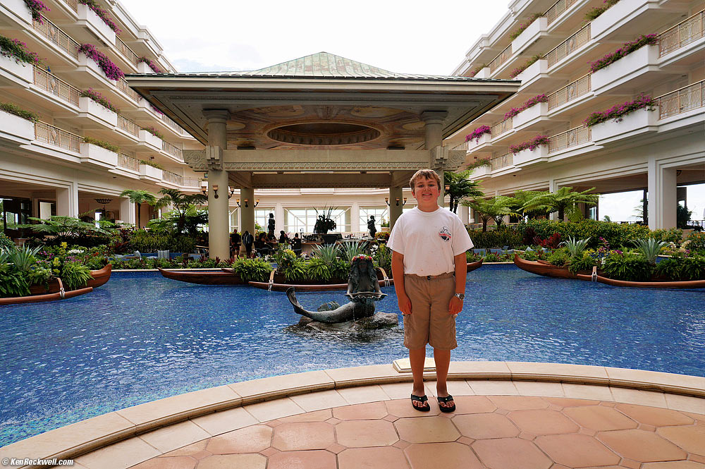 Ryan at the Grand Wailea, Maui