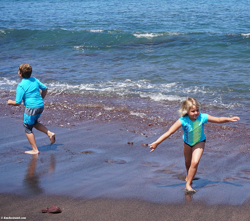 Ryan and Katie at Makena Beach, Maui