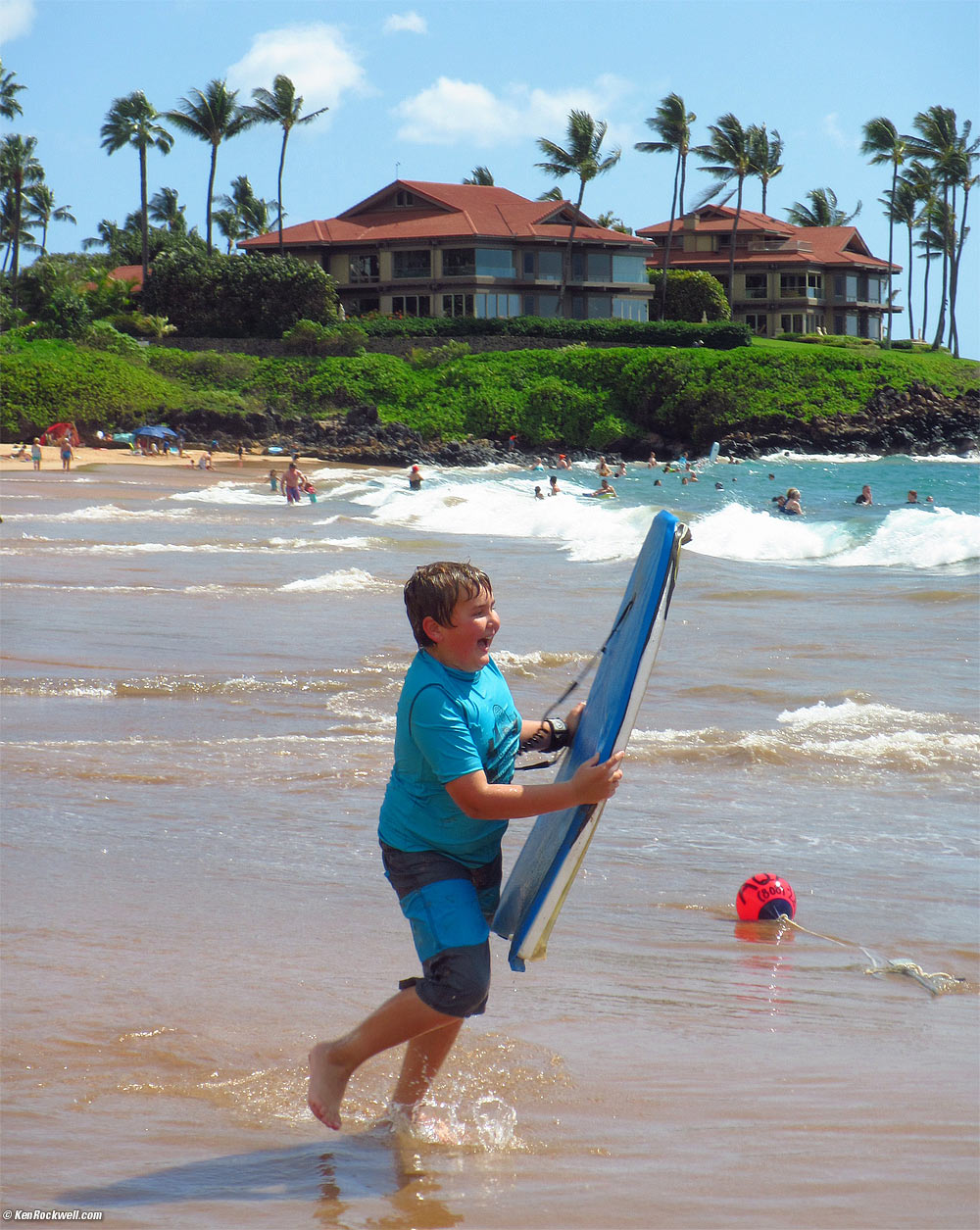 Ryan boogie boarding
