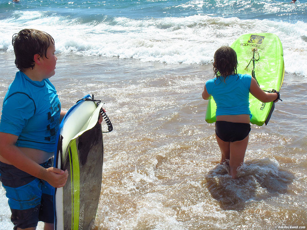 Ryan boogie boarding