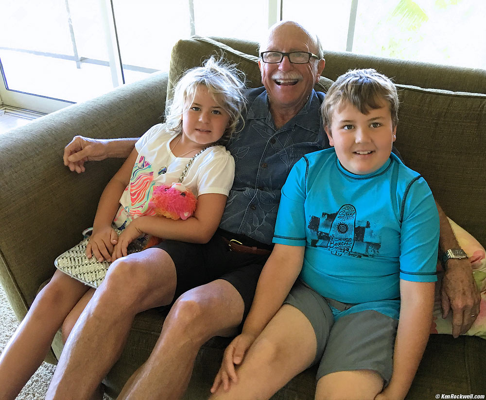 Katie, Ryan and Pops