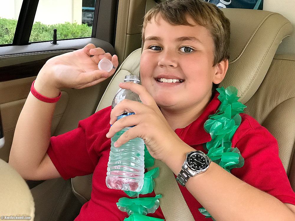 Ryan getting picked up from school