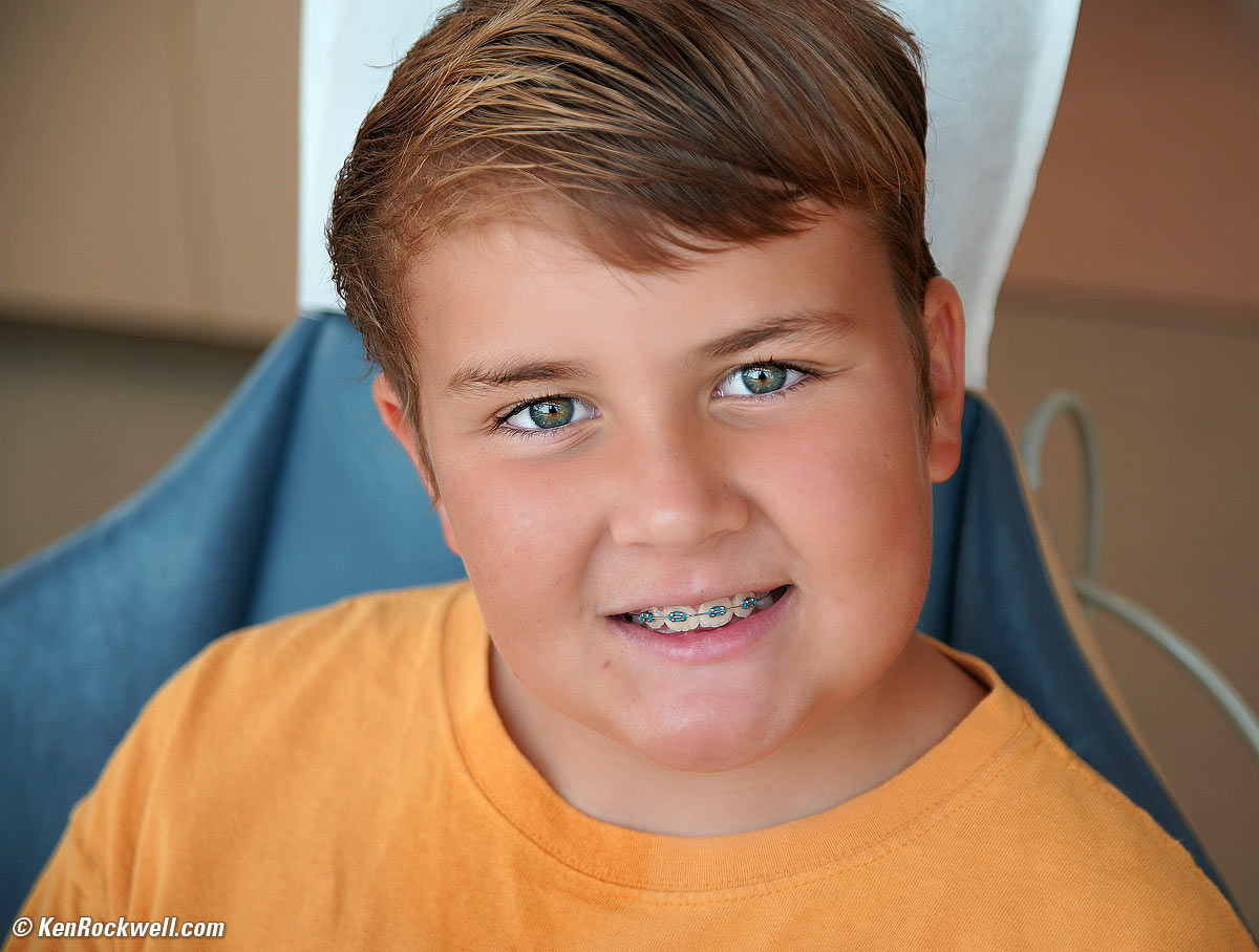 Ryan at the orthodontist