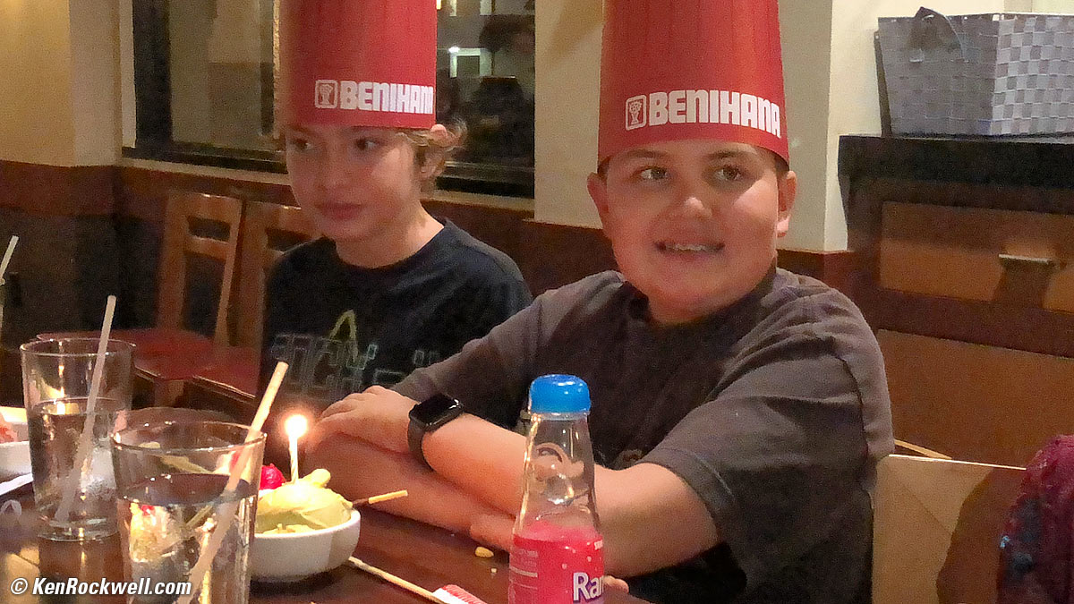 Ryan at Benihana