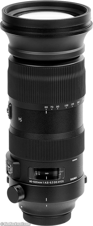 Sigma 60-600mm