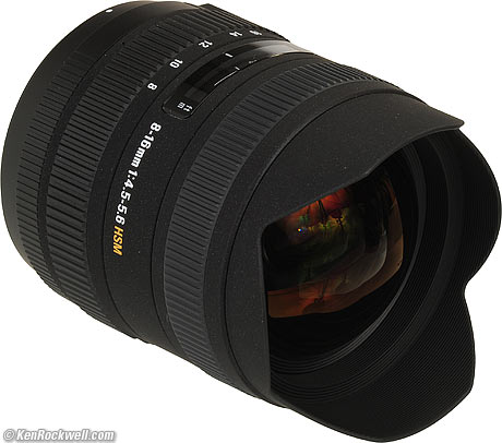 Sigma 8-16mm f/4.5-5.6 DC HSM