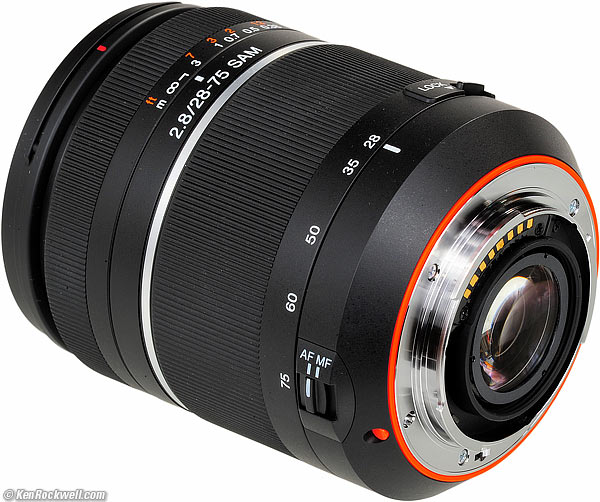 Sony 28-75mm f/2.8 