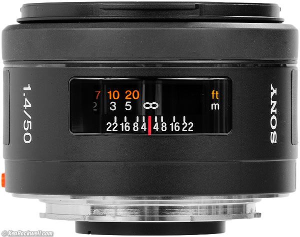Sony 50mm f/1.4 
