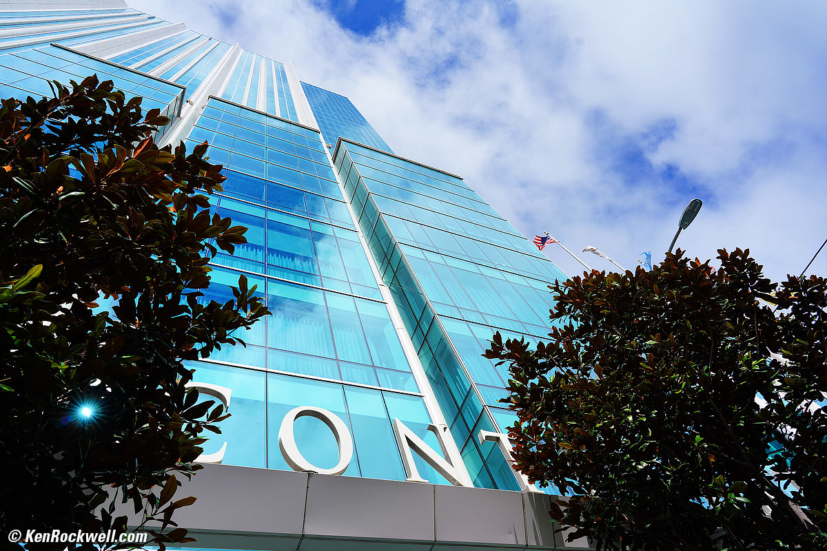 Intercontinental Hotel looking up, San Francisco