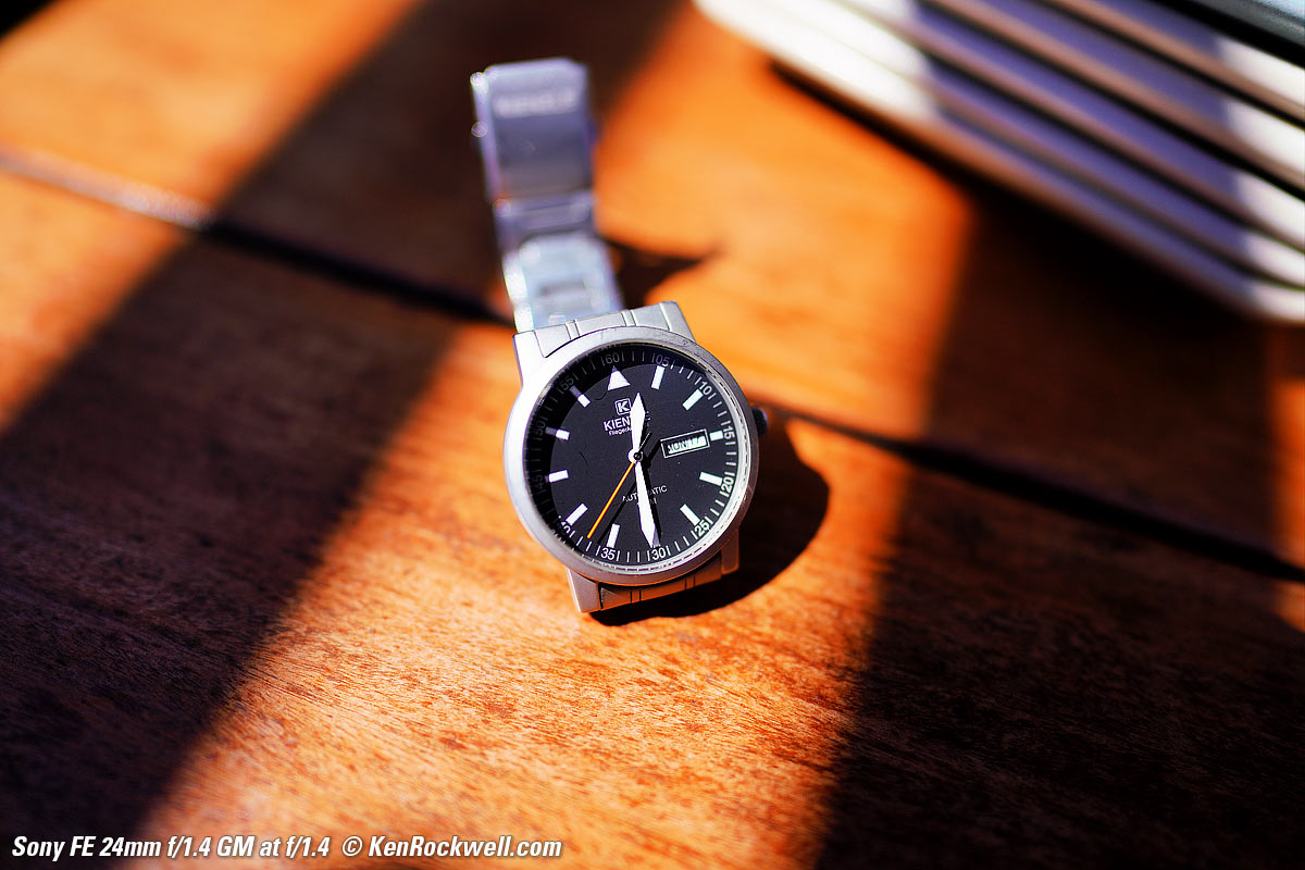 Sony 24mm f/1.4 Spherochromatism