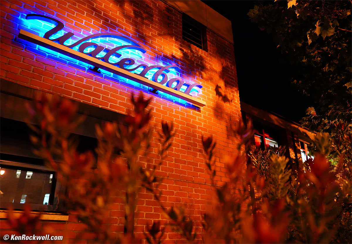 Waterbar at night, San Francisco