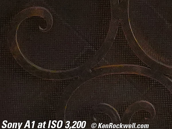 Sony A1 High ISO Sample Image File