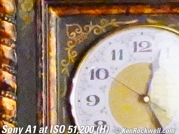 Sony A1 High ISO Sample Image File