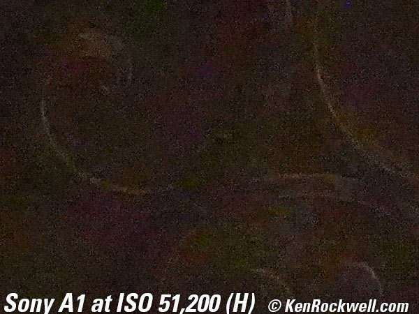 Sony A1 High ISO Sample Image File