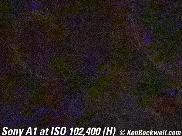 Sony A1 High ISO Sample Image File