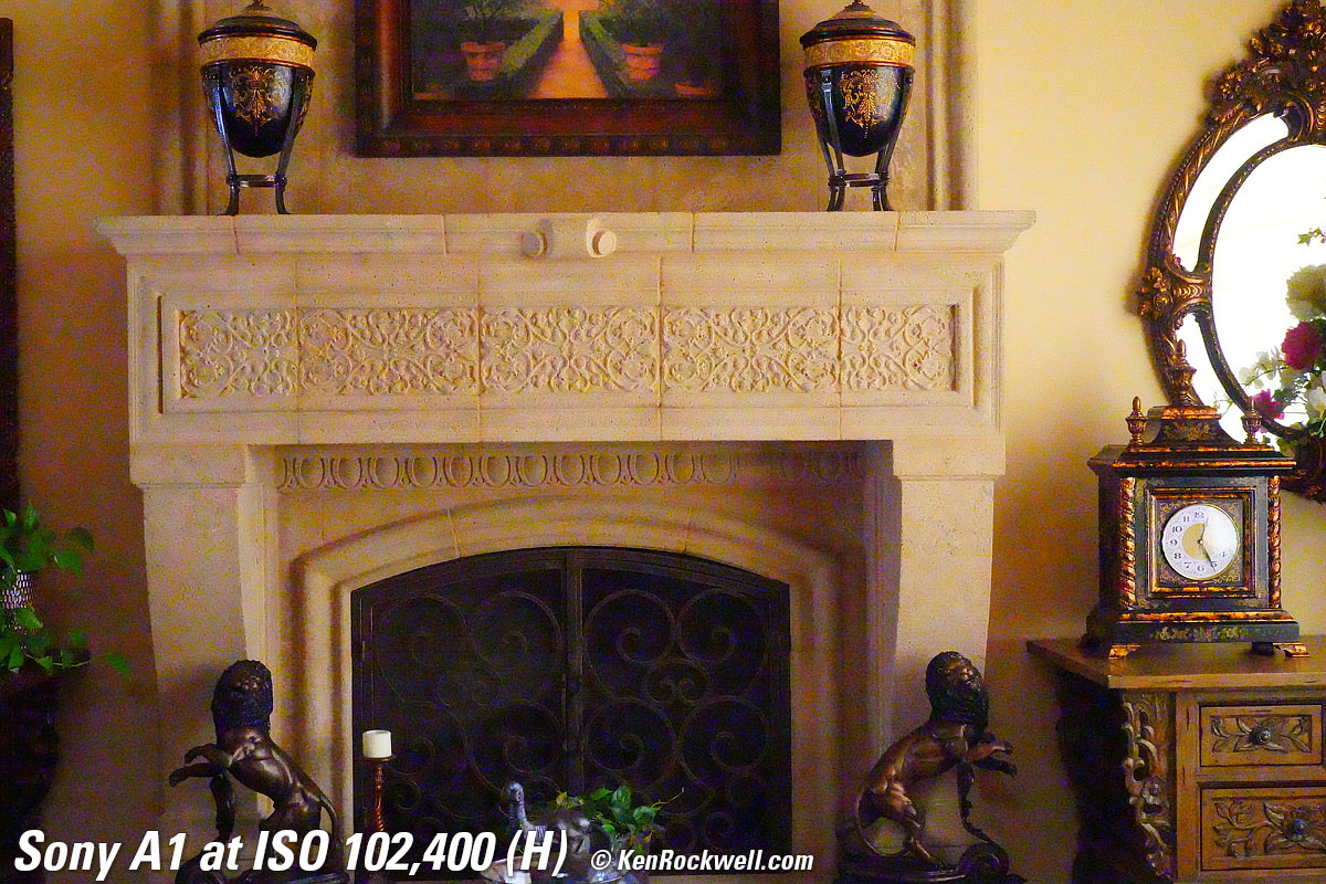 Sony A1 High ISO Sample Image File