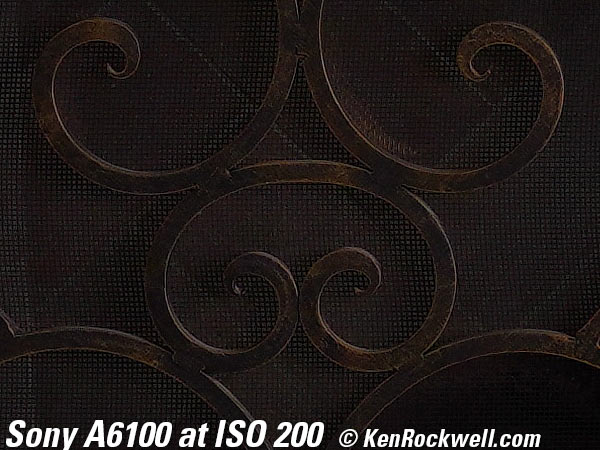 Sony A6100 High ISO Sample Image File