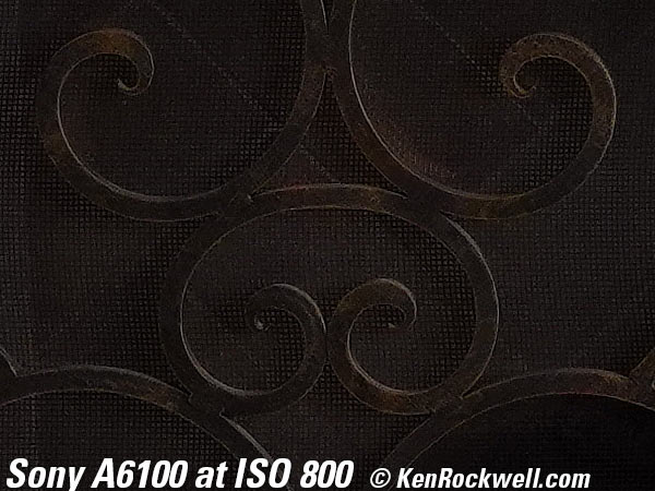 Sony A6100 High ISO Sample Image File