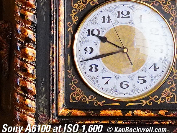 Sony A6100 High ISO Sample Image File