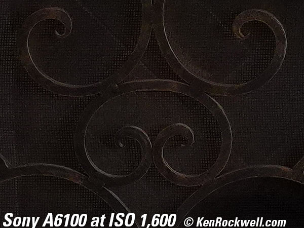 Sony A6100 High ISO Sample Image File