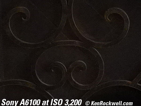 Sony A6100 High ISO Sample Image File