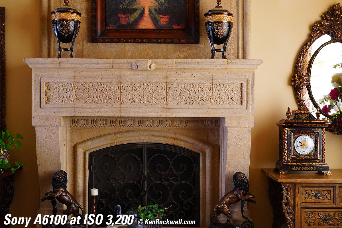 Sony A6100 High ISO Sample Image File