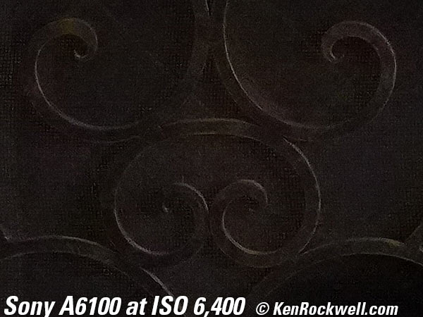 Sony A6100 High ISO Sample Image File