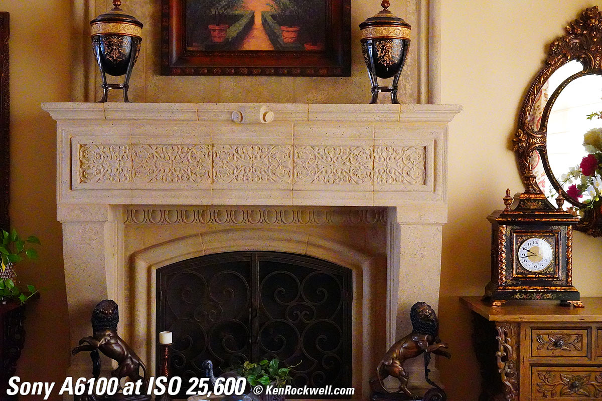 Sony A6100 High ISO Sample Image File