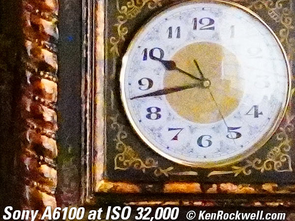 Sony A6100 High ISO Sample Image File