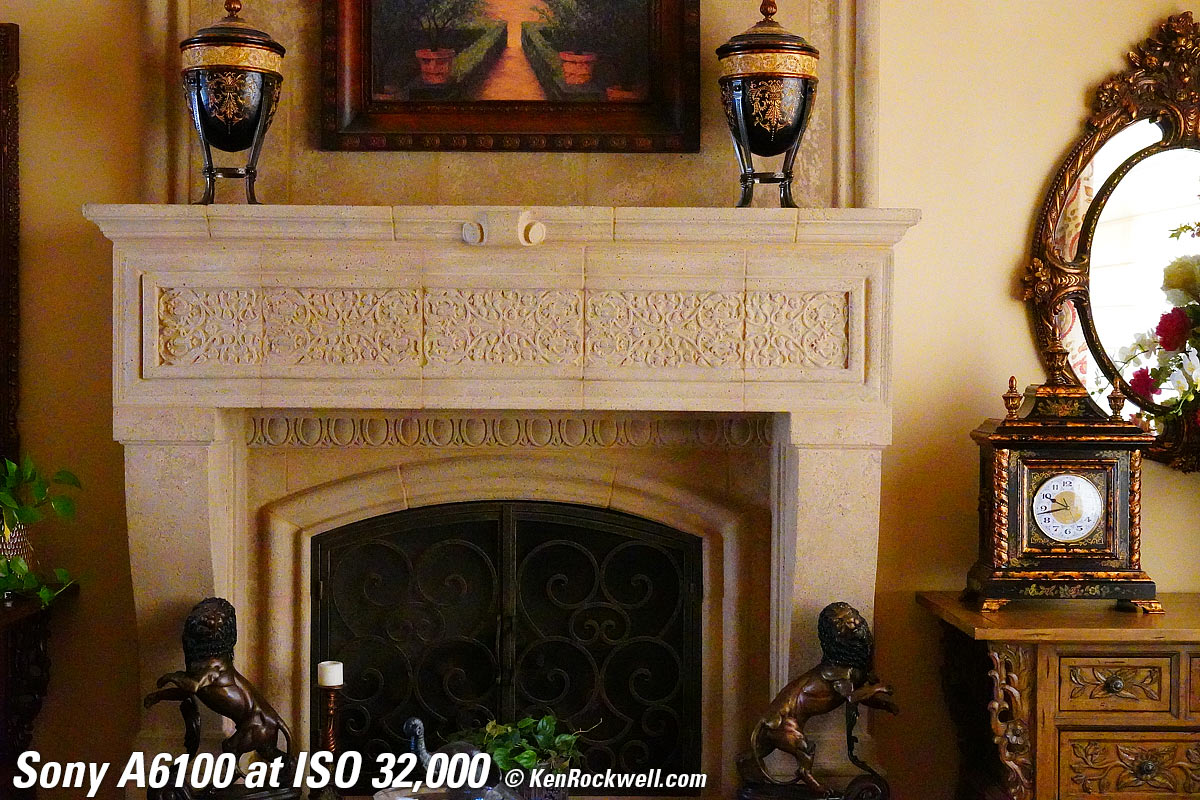 Sony A6100 High ISO Sample Image File