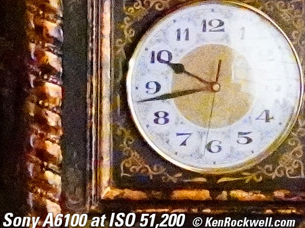 Sony A6100 High ISO Sample Image File