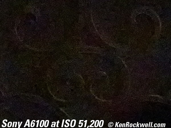Sony A6100 High ISO Sample Image File