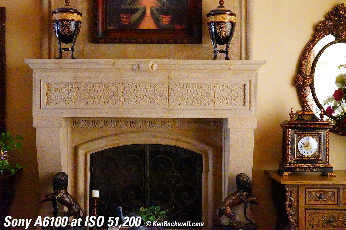 Sony A6100 High ISO Sample Image File